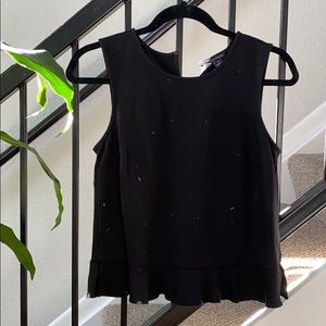 Black babydoll tee
